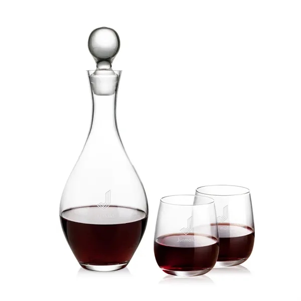 The Briarwood Wine Decanter Set pairs a beautifully crafted glass decanter... from ASI 84592 St Regis Group