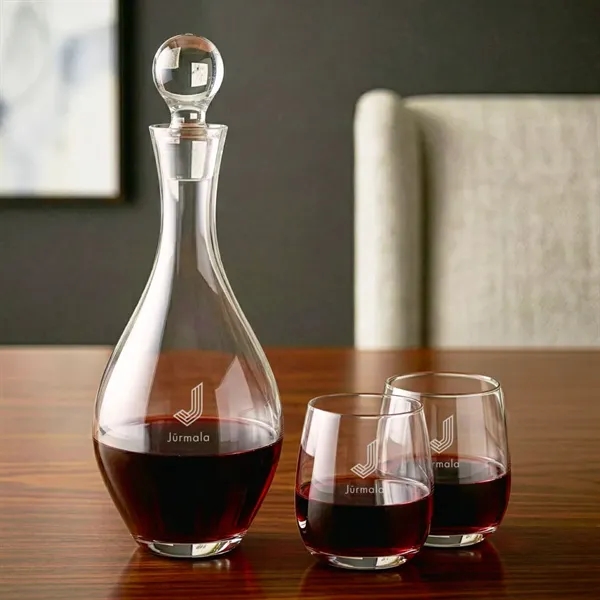 The Briarwood Wine Decanter Set pairs a beautifully crafted glass decanter... from ASI 84592 St Regis Group