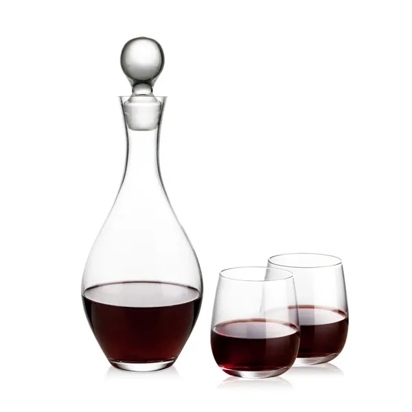 The Briarwood Wine Decanter Set pairs a beautifully crafted glass decanter... from ASI 84592 St Regis Group