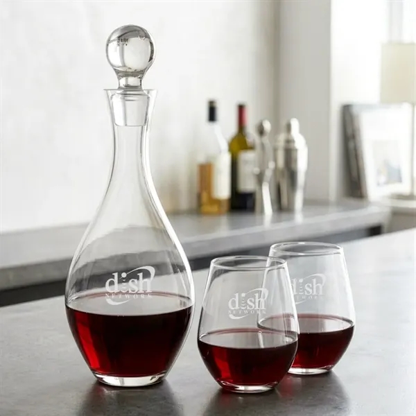 The Briarwood Wine Decanter Set pairs a beautifully crafted glass decanter... from ASI 84592 St Regis Group