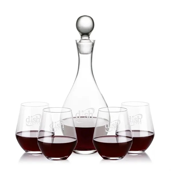 The Briarwood Wine Decanter Set pairs a beautifully crafted glass decanter... from ASI 84592 St Regis Group