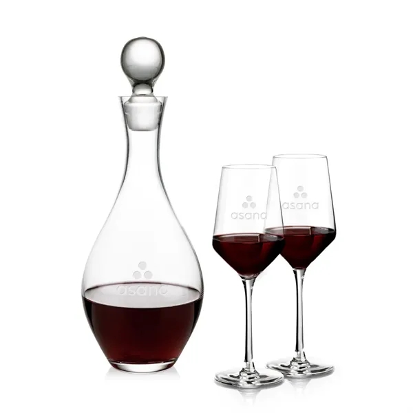The Briarwood Wine Decanter Set pairs a beautifully crafted glass decanter... from ASI 84592 St Regis Group
