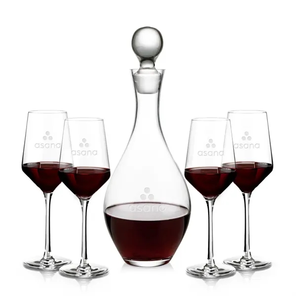 The Briarwood Wine Decanter Set pairs a beautifully crafted glass decanter... from ASI 84592 St Regis Group