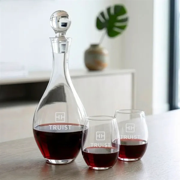 The Briarwood Wine Decanter Set pairs a beautifully crafted glass decanter... from ASI 84592 St Regis Group