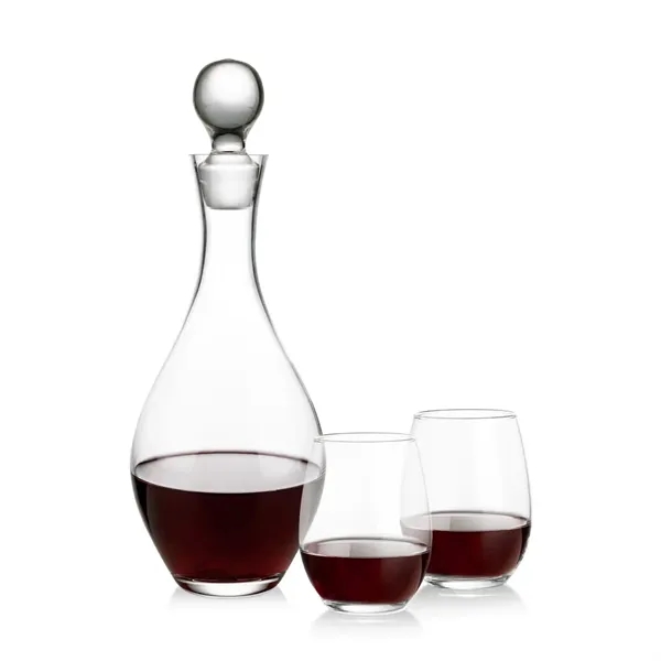 The Briarwood Wine Decanter Set pairs a beautifully crafted glass decanter... from ASI 84592 St Regis Group