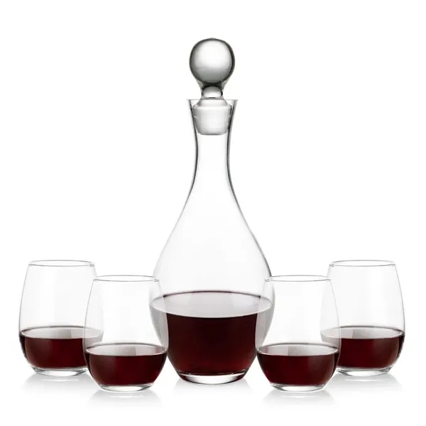 The Briarwood Wine Decanter Set pairs a beautifully crafted glass decanter... from ASI 84592 St Regis Group
