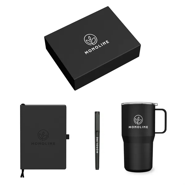 Gift Set includes:..P924.. - MEDIUM JOURNAL GIFT BOX TUMBLER CUTOUT..ST4861.. -... from ASI 88660 Spector & Co.