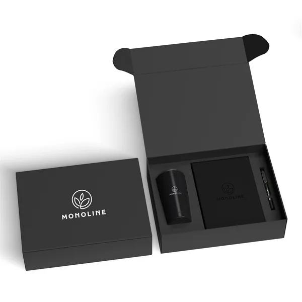 Gift Set includes:..P924.. - MEDIUM JOURNAL GIFT BOX TUMBLER CUTOUT..ST4861.. -... from ASI 88660 Spector & Co.