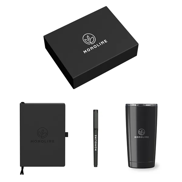 Gift Set includes:..P924.. - MEDIUM JOURNAL GIFT BOX TUMBLER CUTOUT..ST4861.. -... from ASI 88660 Spector & Co.