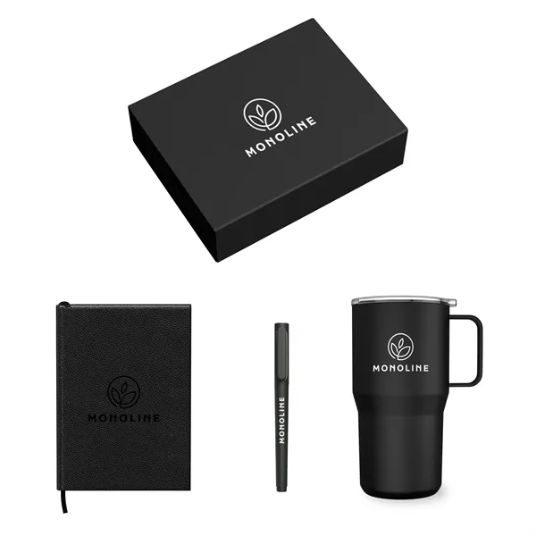 Gift Set includes:..P924.. - MEDIUM JOURNAL GIFT BOX TUMBLER CUTOUT..ST4866.. -... from ASI 88660 Spector & Co.