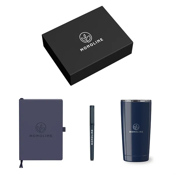 Gift Set includes:..P924.. - MEDIUM JOURNAL GIFT BOX TUMBLER CUTOUT..ST4861.. -... from ASI 88660 Spector & Co.