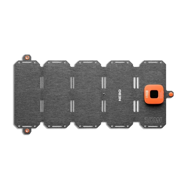 This foldable solar panel provides up to 7.5 watts to its... from ASI 46170 Compass Industries Inc