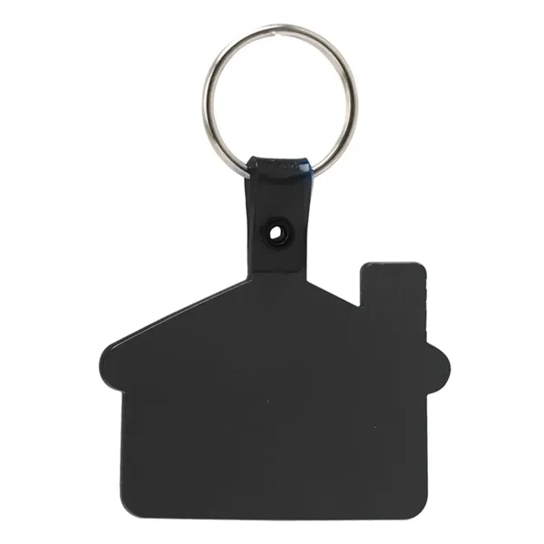 House shaped soft key tags with strong clip to hold key... from ASI 39552 BEL Promo