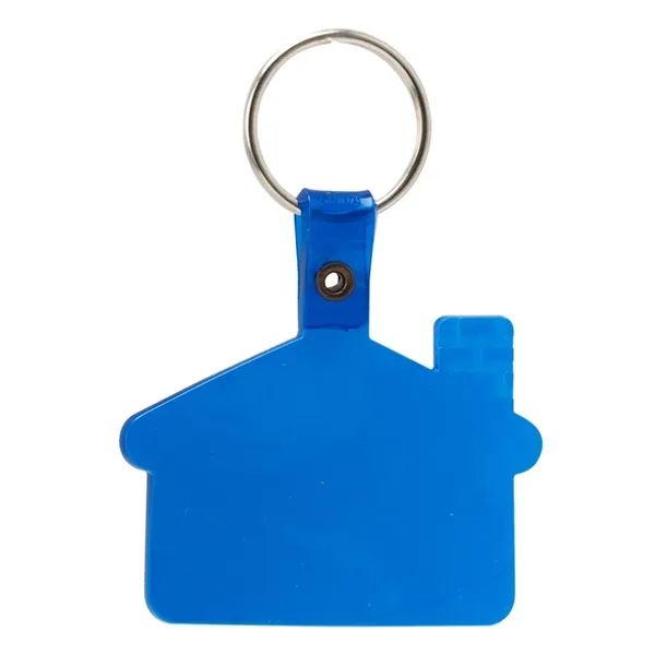 House shaped soft key tags with strong clip to hold key... from ASI 39552 BEL Promo