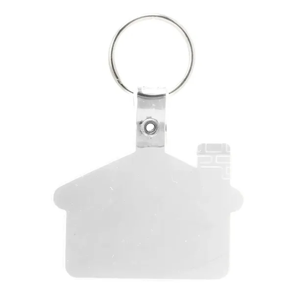 House shaped soft key tags with strong clip to hold key... from ASI 39552 BEL Promo