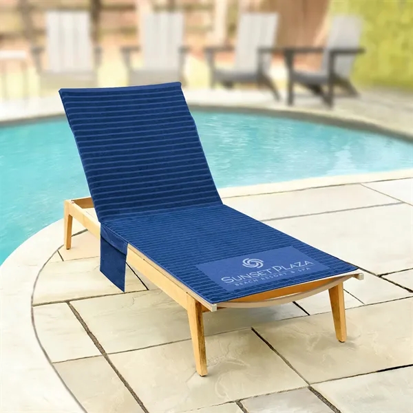 76" x 28" lounge chair covers made of 100% cotton terry... from ASI 68507 The Magnet Group