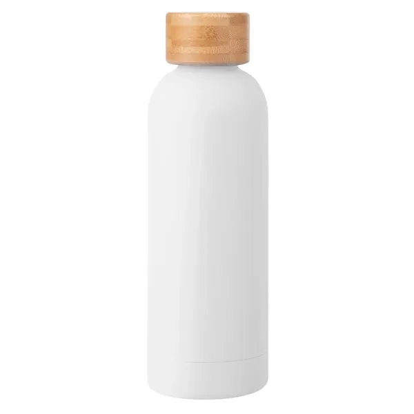 17 oz. double-wall insulated stainless steel bottle with rubberized finish, wide... from ASI 61125 Hit Promotional Products / Hit®