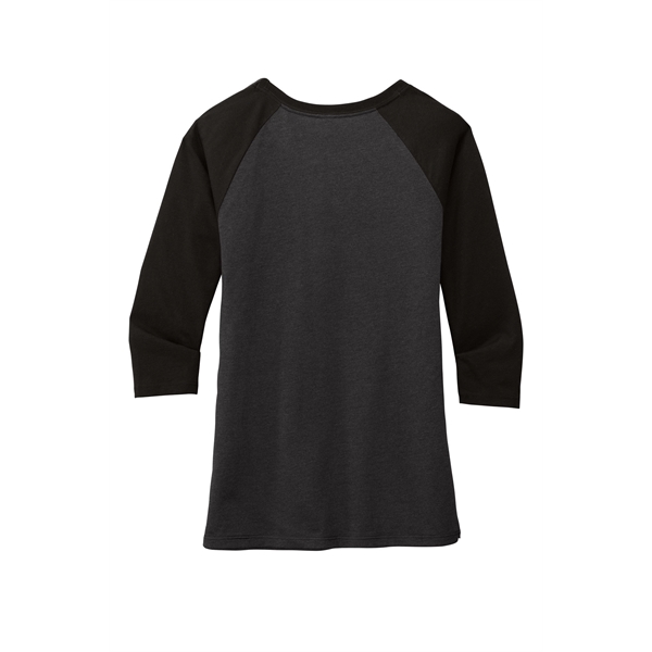 District Women's Perfect Tri 3/4-Sleeve Raglan.... from ASI 84863 SanMar