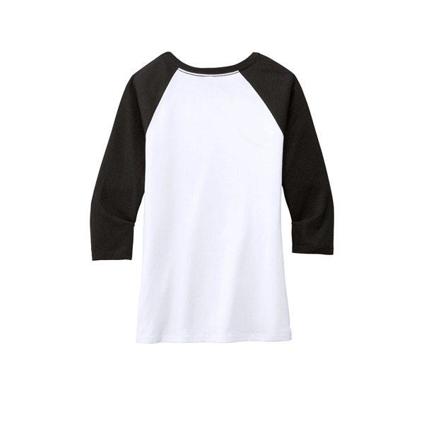 District Women's Perfect Tri 3/4-Sleeve Raglan.... from ASI 84863 SanMar