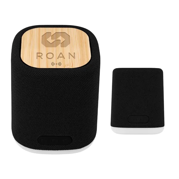 Recycled Light Up Speaker & Wireless Charger... from ASI 61125 Hit Promotional Products