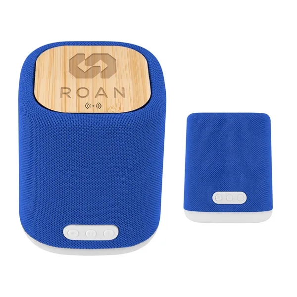 Recycled Light Up Speaker & Wireless Charger... from ASI 61125 Hit Promotional Products