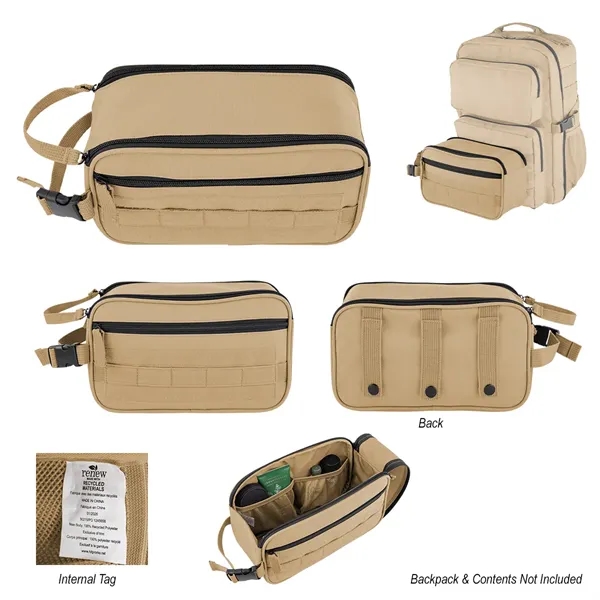 Kenny rPET Tactical Toiletry Bag... from ASI 61125 Hit Promotional Products