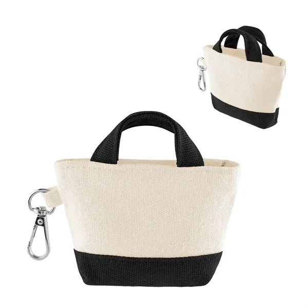 12 Oz. Recycled Cotton Mini Tote Bag Charm... from ASI 61125 Hit Promotional Products