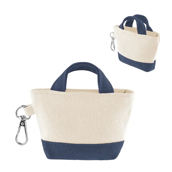 12 Oz. Recycled Cotton Mini Tote Bag Charm... from ASI 61125 Hit Promotional Products