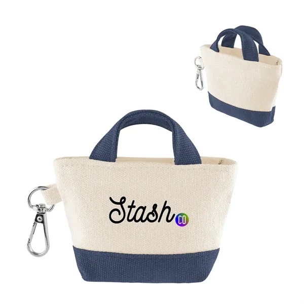 12 Oz. Recycled Cotton Mini Tote Bag Charm... from ASI 61125 Hit Promotional Products