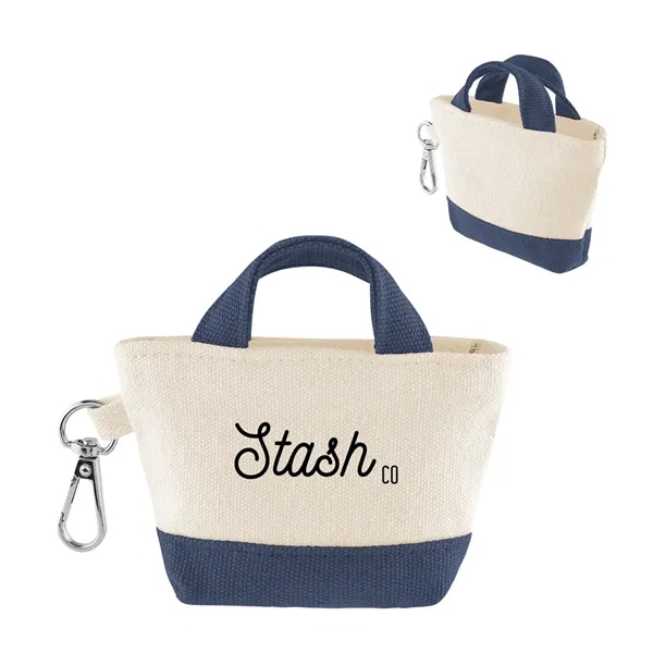 12 Oz. Recycled Cotton Mini Tote Bag Charm... from ASI 61125 Hit Promotional Products