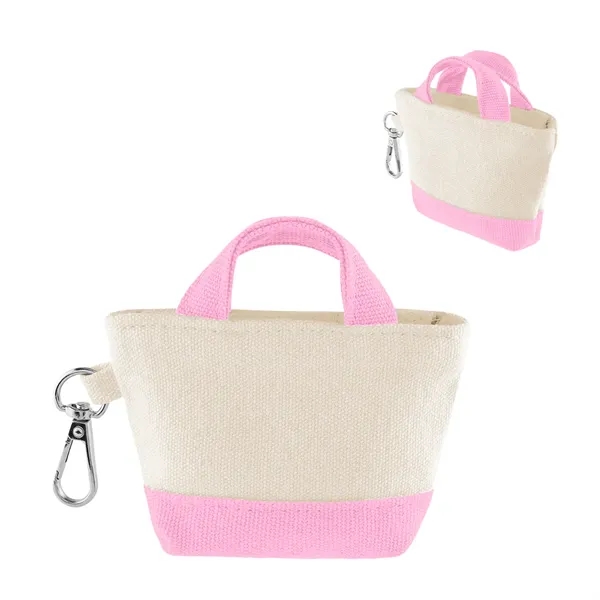 12 Oz. Recycled Cotton Mini Tote Bag Charm... from ASI 61125 Hit Promotional Products