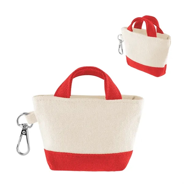 12 Oz. Recycled Cotton Mini Tote Bag Charm... from ASI 61125 Hit Promotional Products