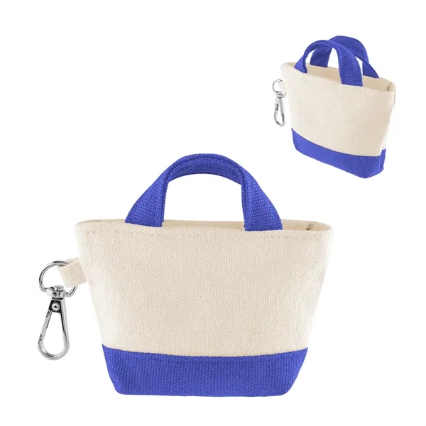 12 Oz. Recycled Cotton Mini Tote Bag Charm... from ASI 61125 Hit Promotional Products
