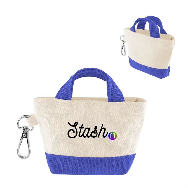 12 Oz. Recycled Cotton Mini Tote Bag Charm... from ASI 61125 Hit Promotional Products