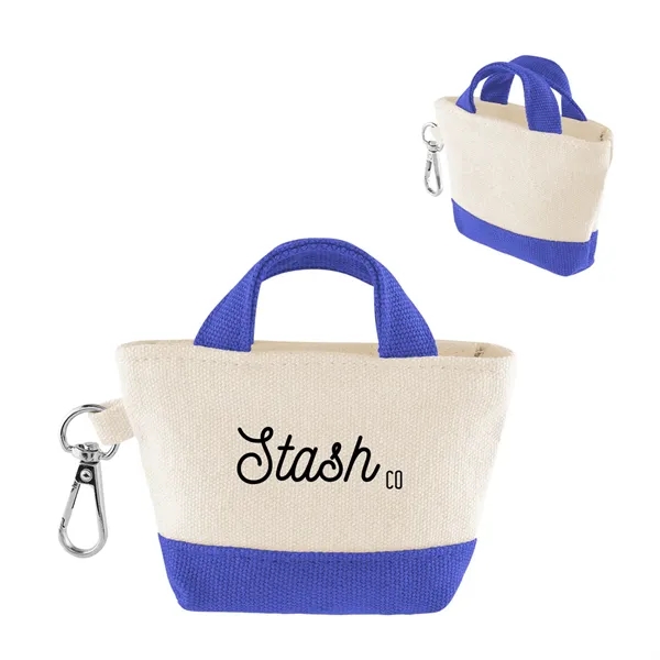 12 Oz. Recycled Cotton Mini Tote Bag Charm... from ASI 61125 Hit Promotional Products
