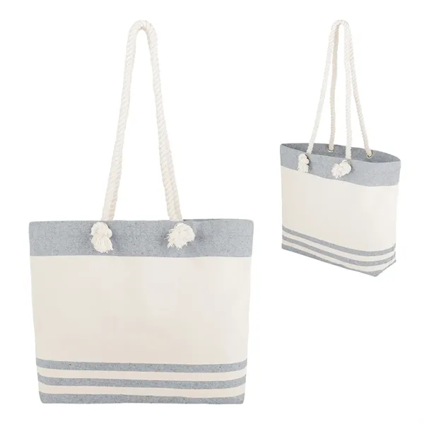 Marlo 10 Oz. Recycled Cotton Tote Bag with Twist Rope Han...... from ASI 61125 Hit Promotional Products