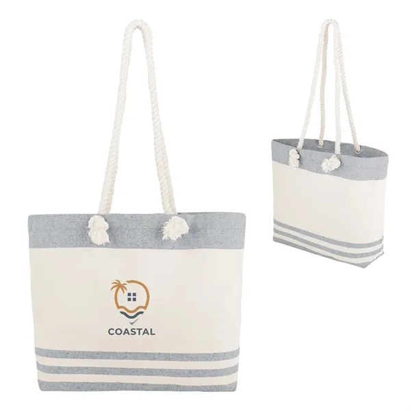 Marlo 10 Oz. Recycled Cotton Tote Bag with Twist Rope Han...... from ASI 61125 Hit Promotional Products