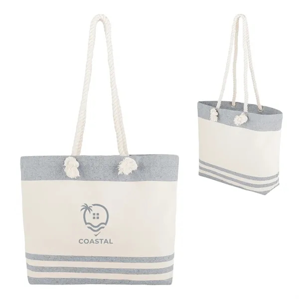 Marlo 10 Oz. Recycled Cotton Tote Bag with Twist Rope Han...... from ASI 61125 Hit Promotional Products