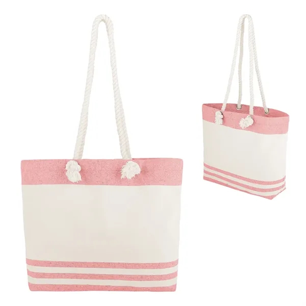 Marlo 10 Oz. Recycled Cotton Tote Bag with Twist Rope Han...... from ASI 61125 Hit Promotional Products