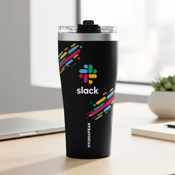 Stay refreshed all day with the Hydrapeak 30 oz Insulated Tumbler... from ASI 84592 St Regis Group