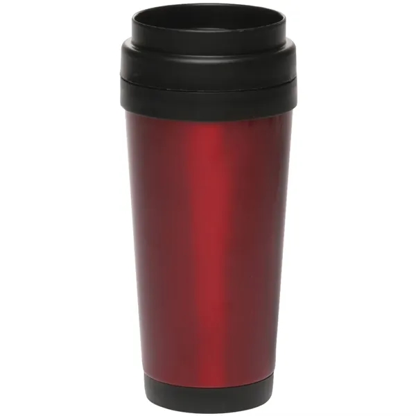 Insulated stainless steel 16 oz. travel mug. Dimensions: 3.25" W x... from ASI 39552 BEL Promo