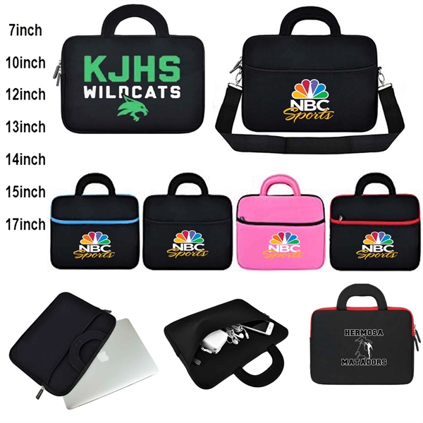 Bank® 11" Neoprene Case for Laptop / Tablet with handle... from ASI 79909 Promotek