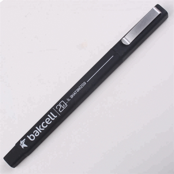 Ballpoint square pen with a plastic body with a rubber coating... from ASI 37218 Athena Promo (tm)
