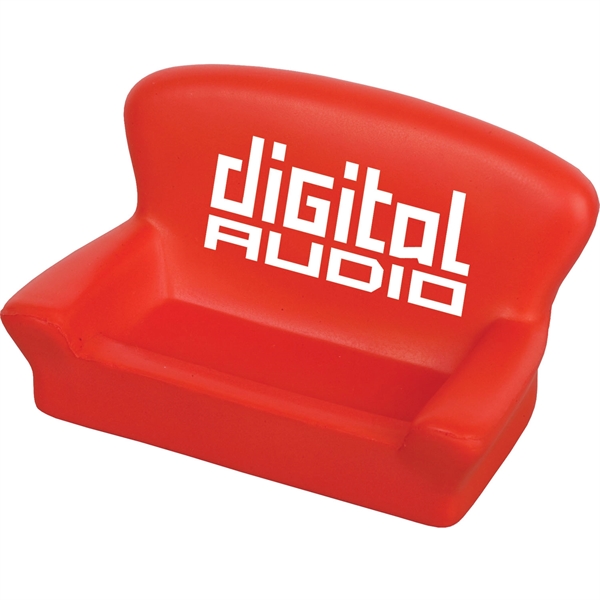 Stress reliever made of polyurethane in the shape of a sofa... from ASI 54100 Fields Manufacturing Inc / TargetLine®