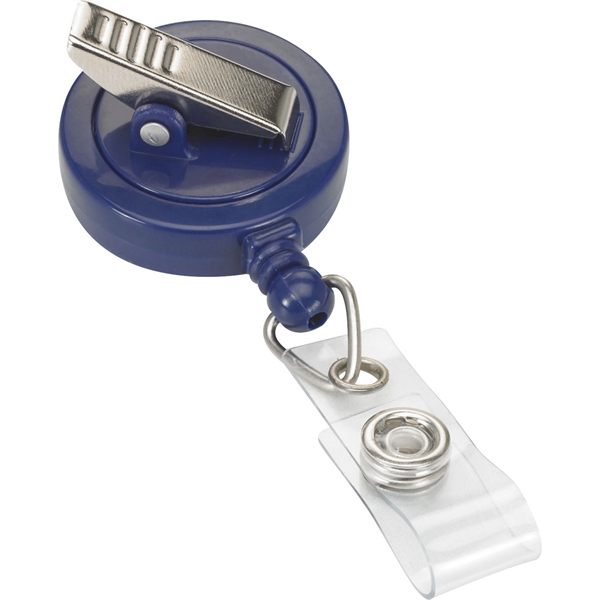 Handy retractable badge reel with swivel bulldog clip. Includes 34 1/8"... from ASI 54100 Fields Manufacturing Inc / TargetLine®