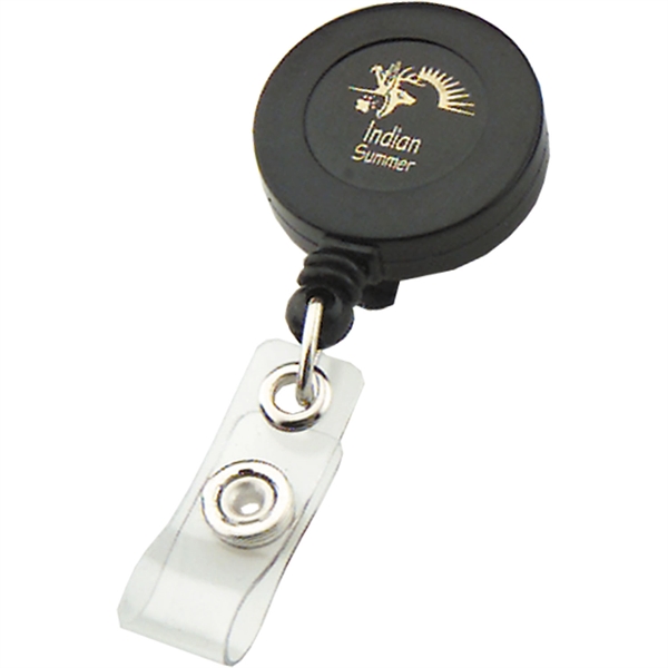 Handy retractable badge reel with swivel bulldog clip. Includes 34 1/8"... from ASI 54100 Fields Manufacturing Inc / TargetLine®