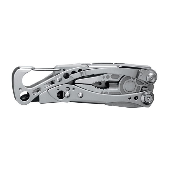 USA Made Leatherman Multi-tool with pliers, wire cutters, blade, bottle opener.... from ASI 46170 Compass Industries Inc