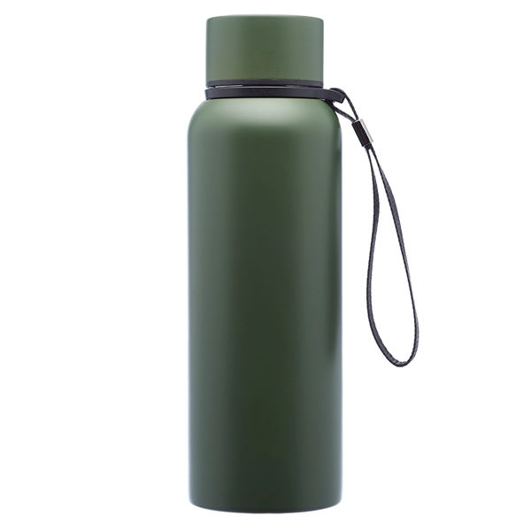 17 oz. stainless steel water bottle with double wall vacuum insulation,... from ASI 39552 BEL Promo