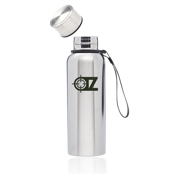 17 oz. stainless steel water bottle with double wall vacuum insulation,... from ASI 39552 BEL Promo