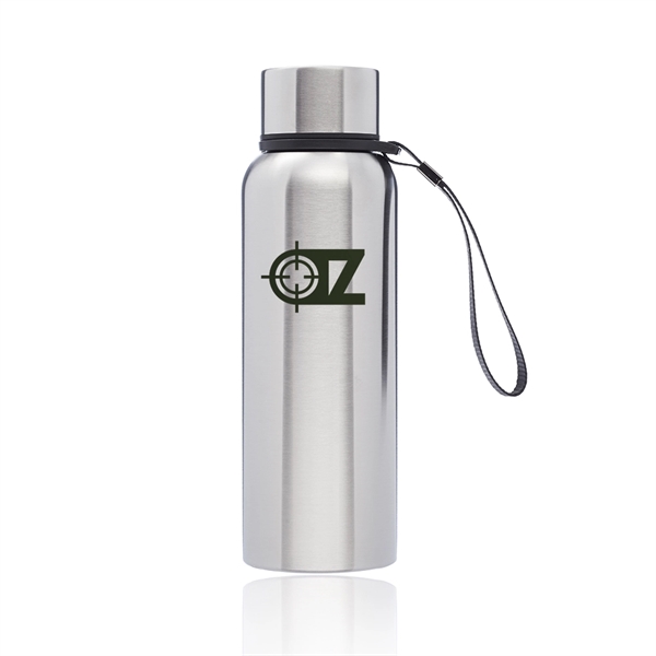 17 oz. stainless steel water bottle with double wall vacuum insulation,... from ASI 39552 BEL Promo